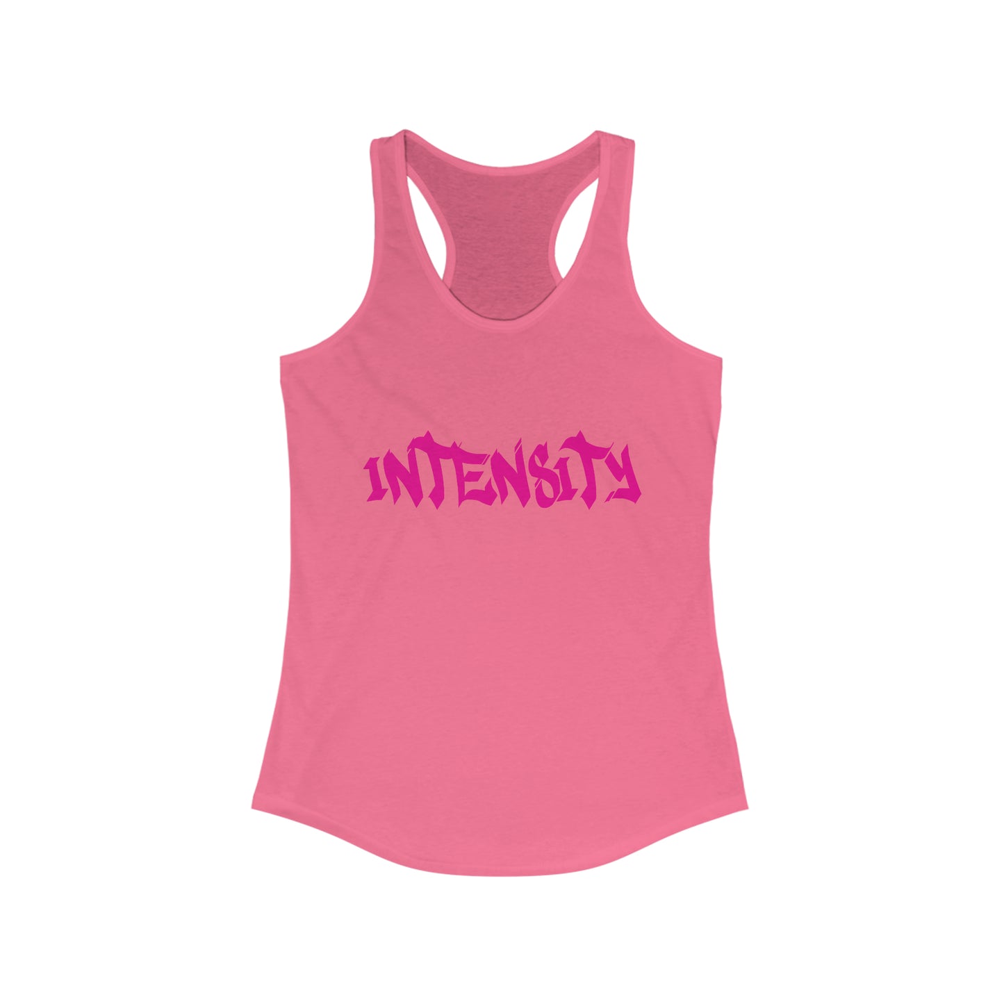 Women's "INTENSITY" Women's Tank Top Hot Pink