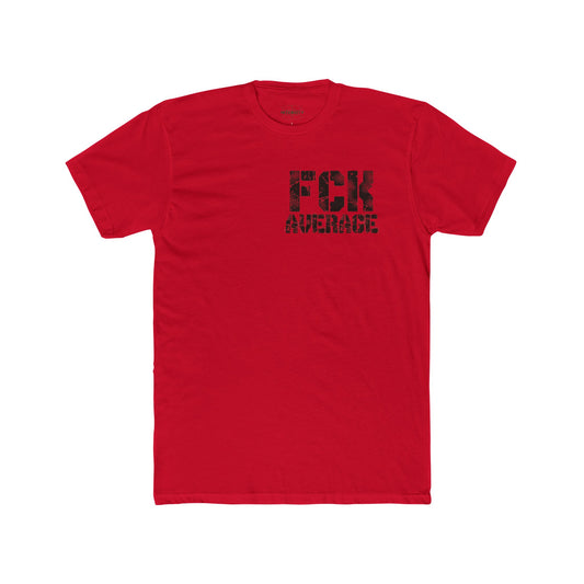Women's "FCK Average" Shirt (Black)