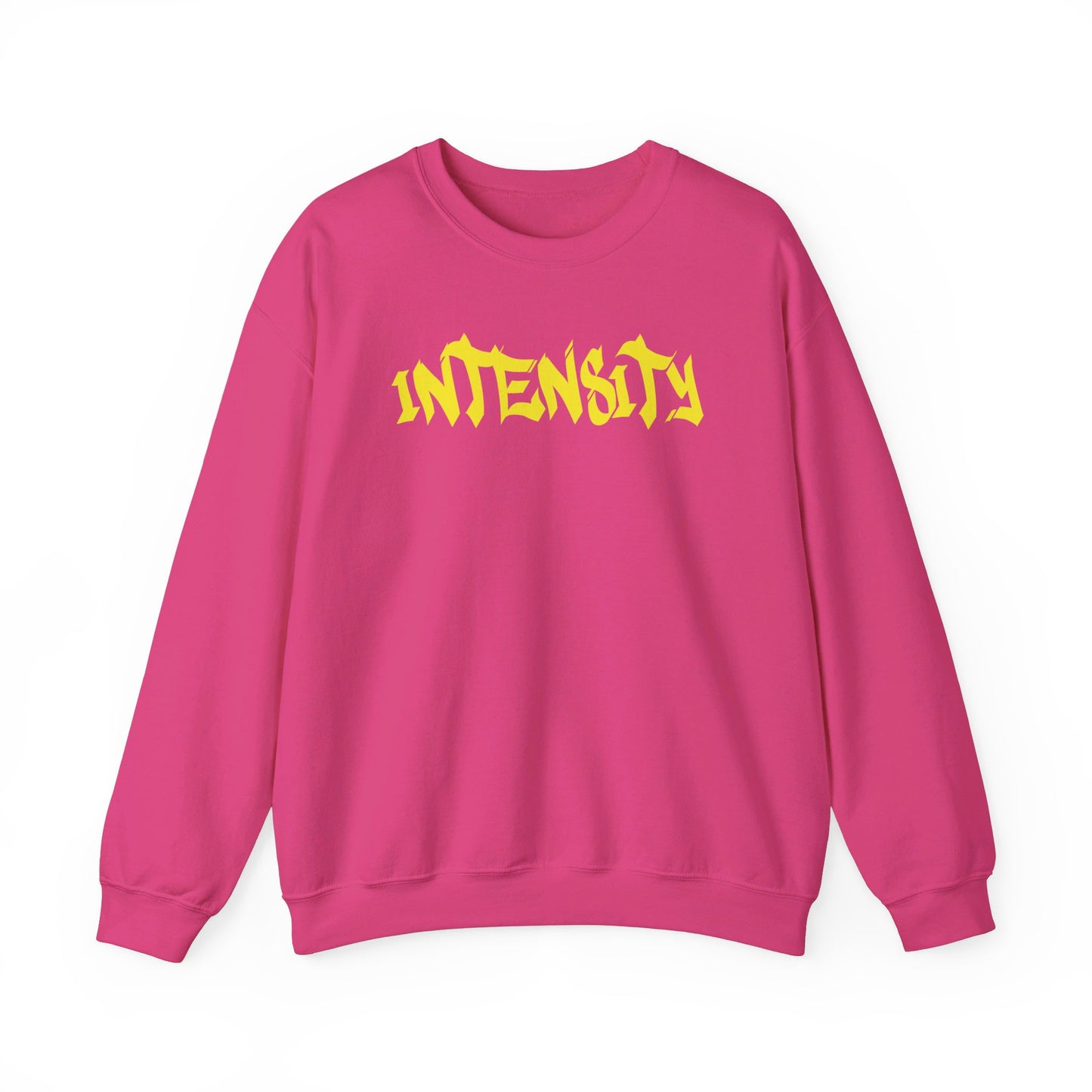 Women's "INTENSITY" Crewneck Sweatshirt (Yellow)