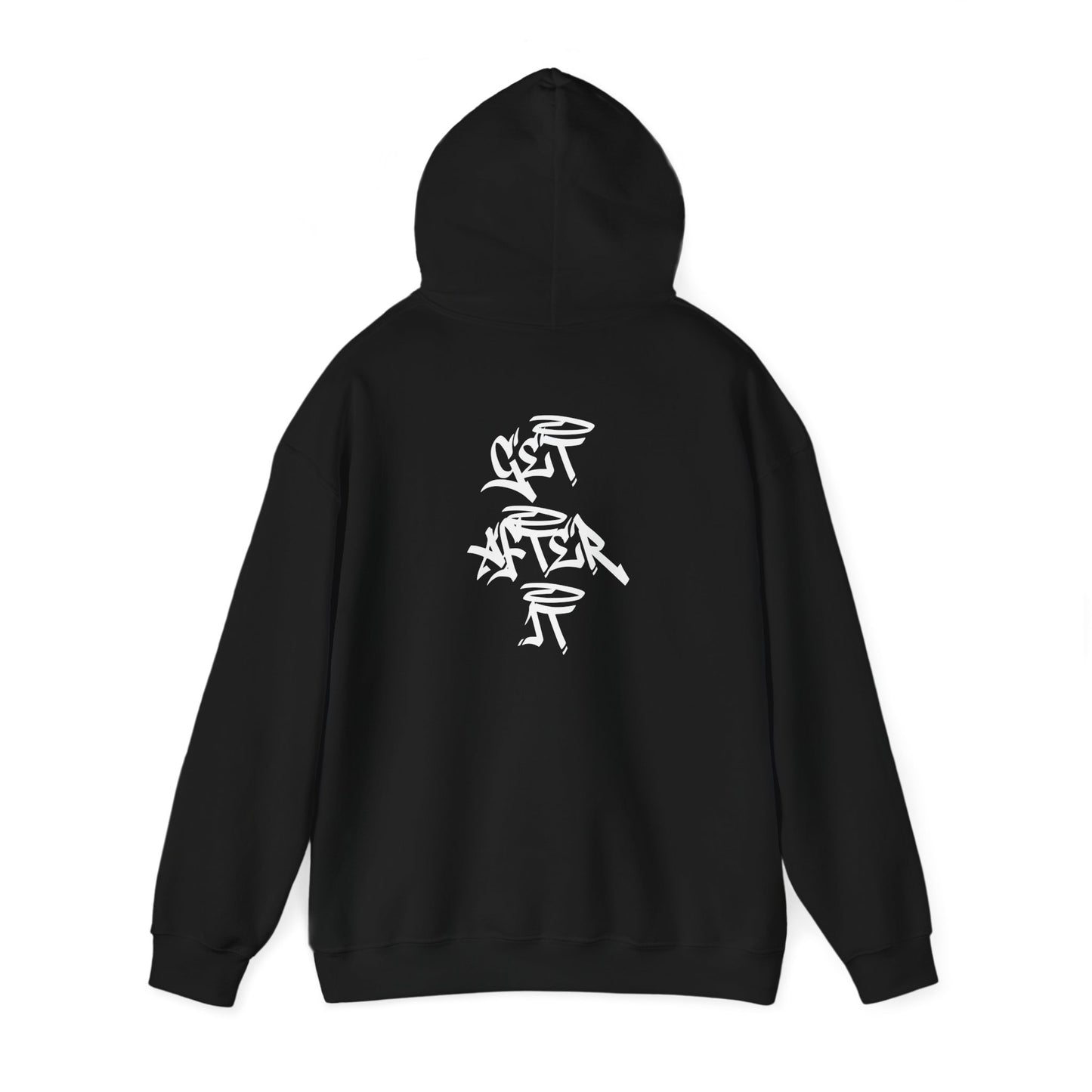 Women's "Get After It" - V2 Heavy Hoodie (White)