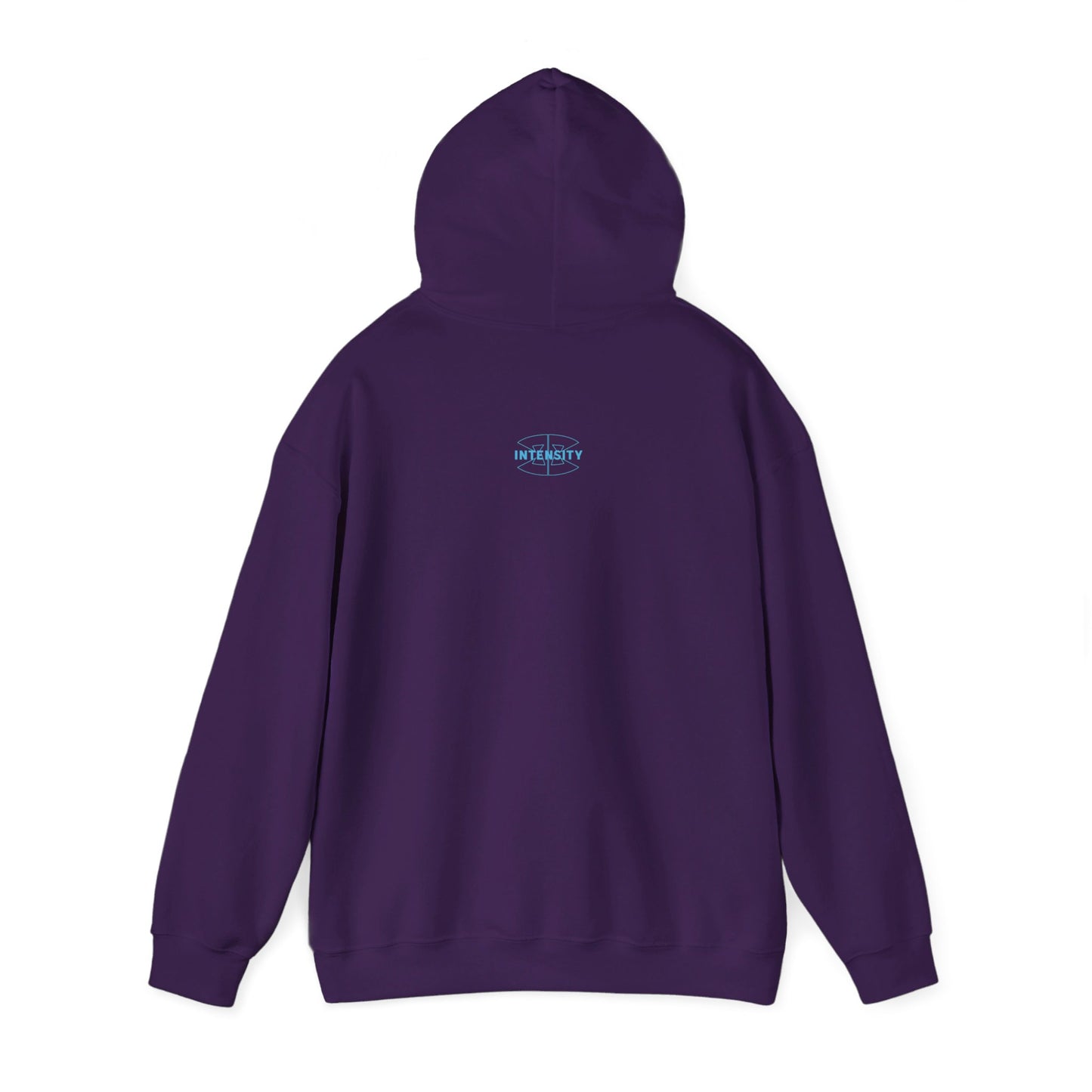 Women's "INTENSITY" Heavy Hoodie (Baby Blue)