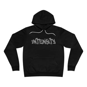 Open image in slideshow, Men&#39;s &quot;INTENSITY&quot; Regular Hoodie (Gray)
