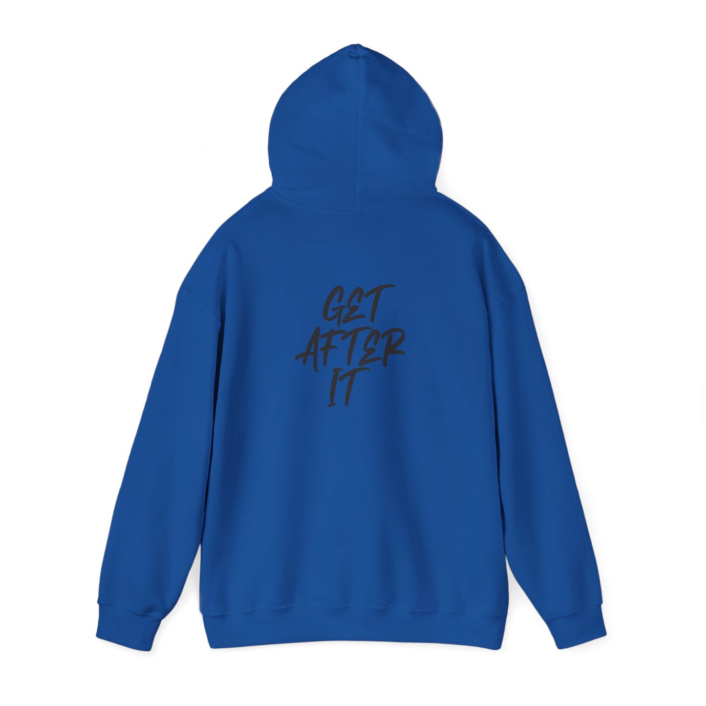 Men's "Get After It" - V1 Heavy Hoodie (Black)