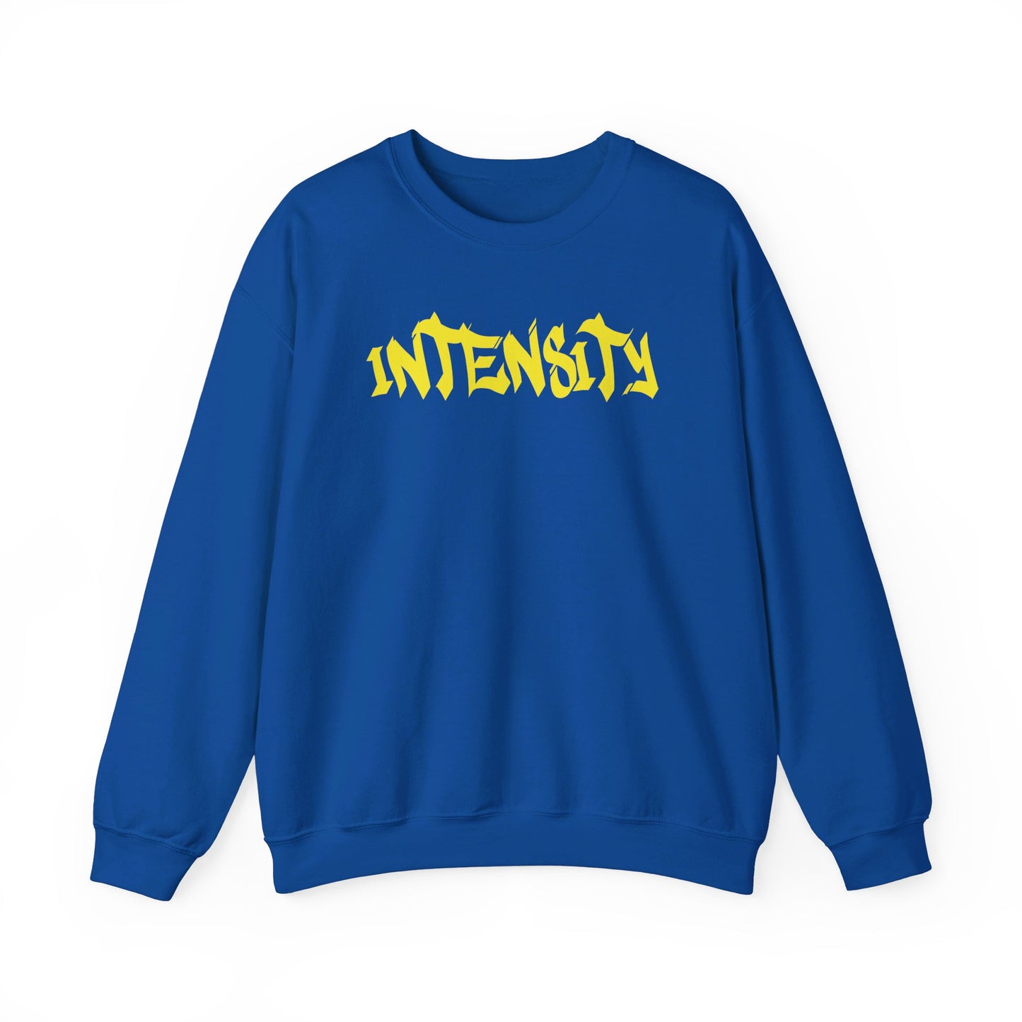 Men's "INTENSITY" Crewneck Sweatshirt (Yellow)