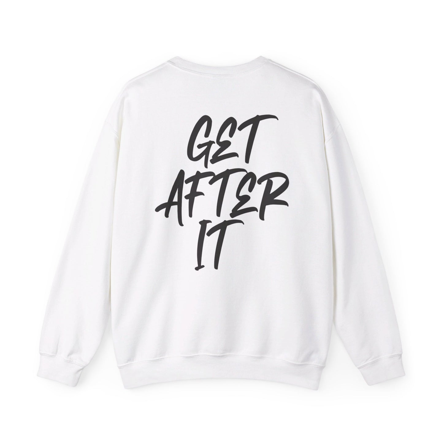 Men's "Get After It" - V1 Crewneck Sweatshirt (Black)