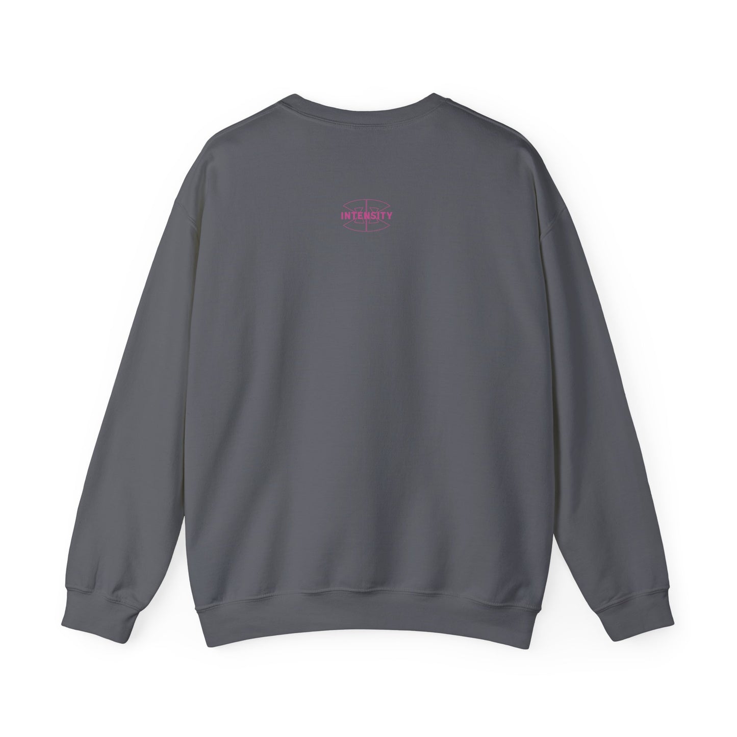 Men's "All Gas No Brakes" Crewneck Sweatshirt (Hot Pink)