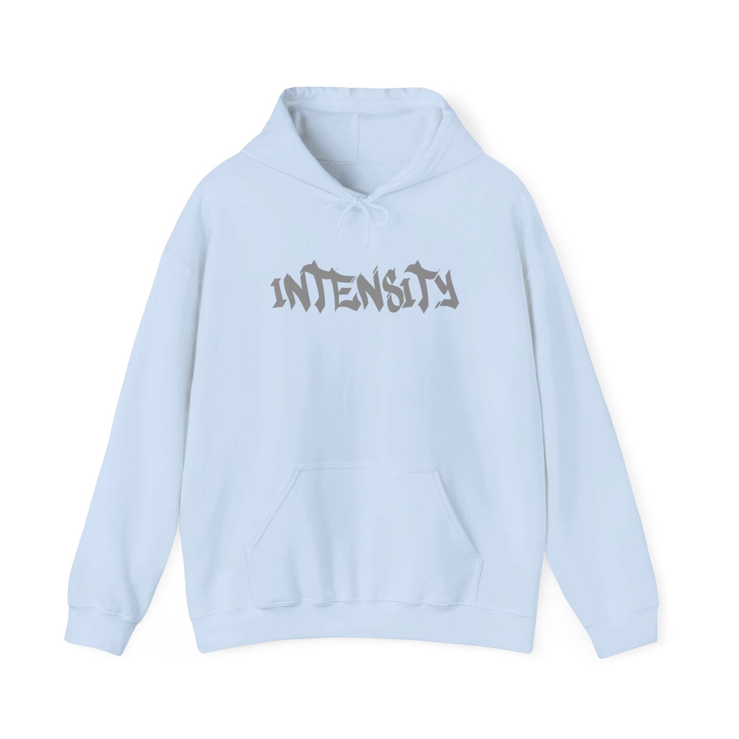 Men's "INTENSITY" Heavy Hoodie (Grey)