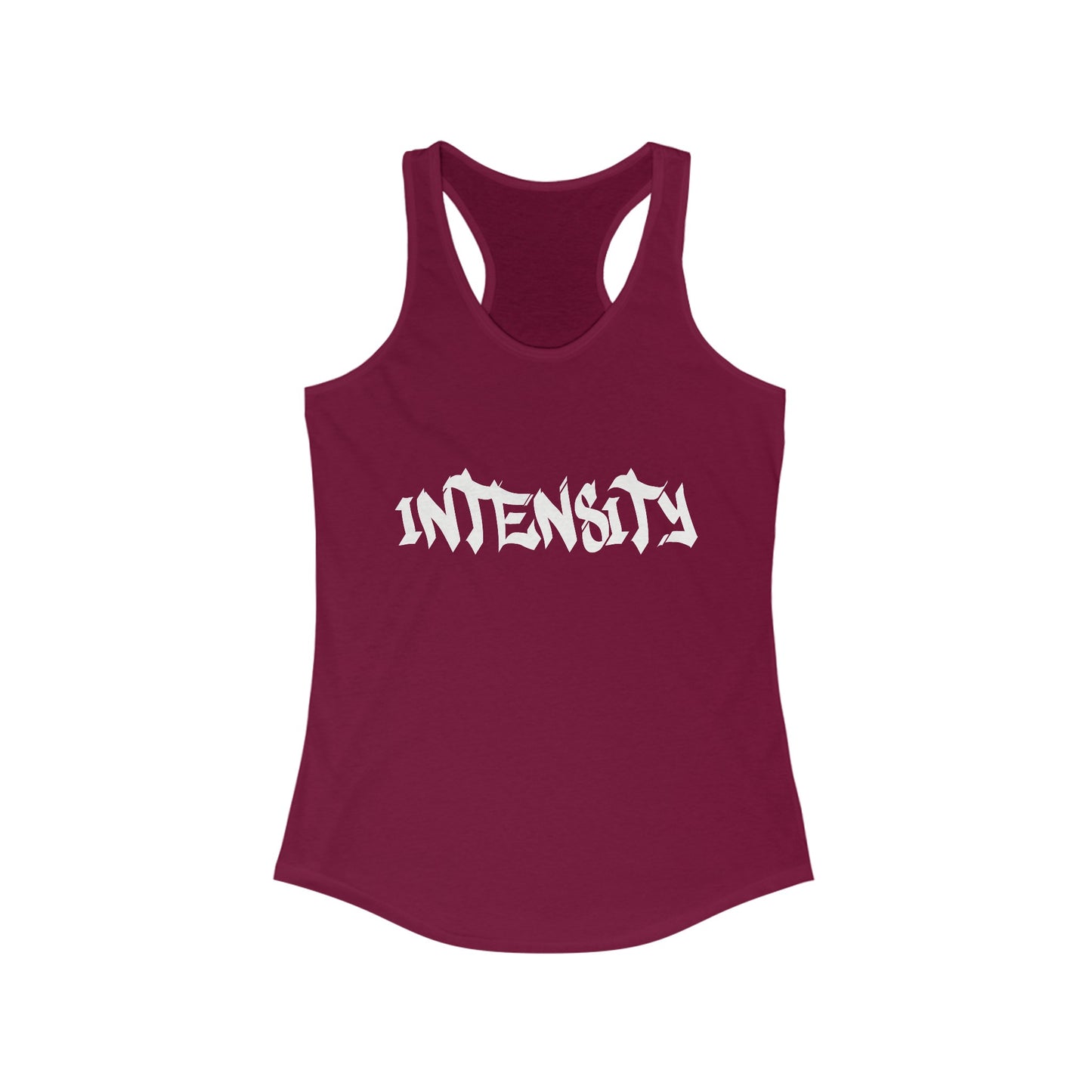 Women's "INTENSITY" Tank Top (White)