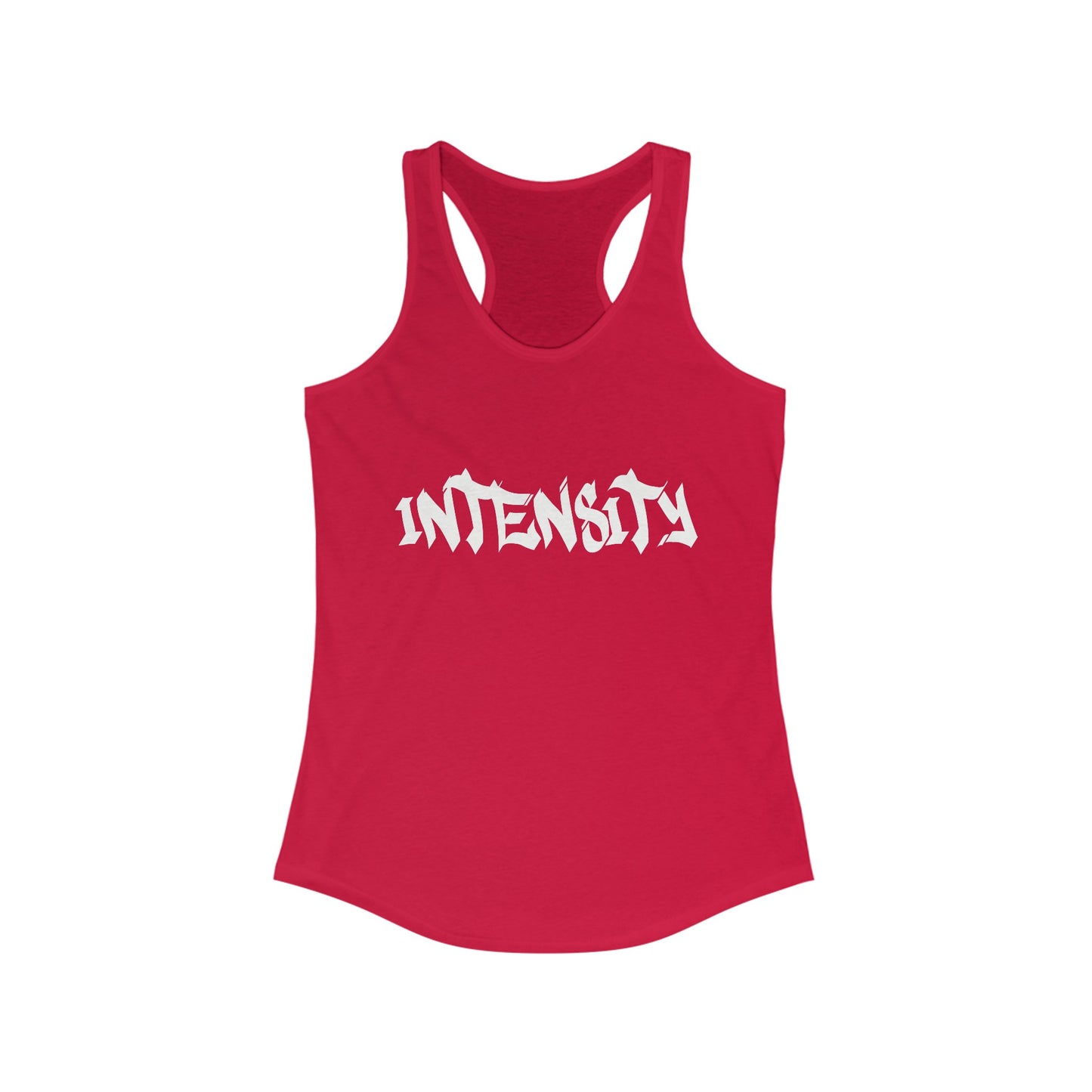 Women's "INTENSITY" Tank Top (White)