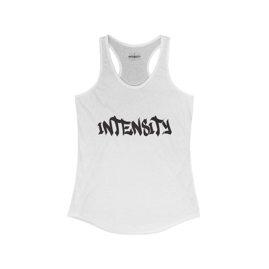 Women's "INTENSITY" Women's Tank Top (Black)