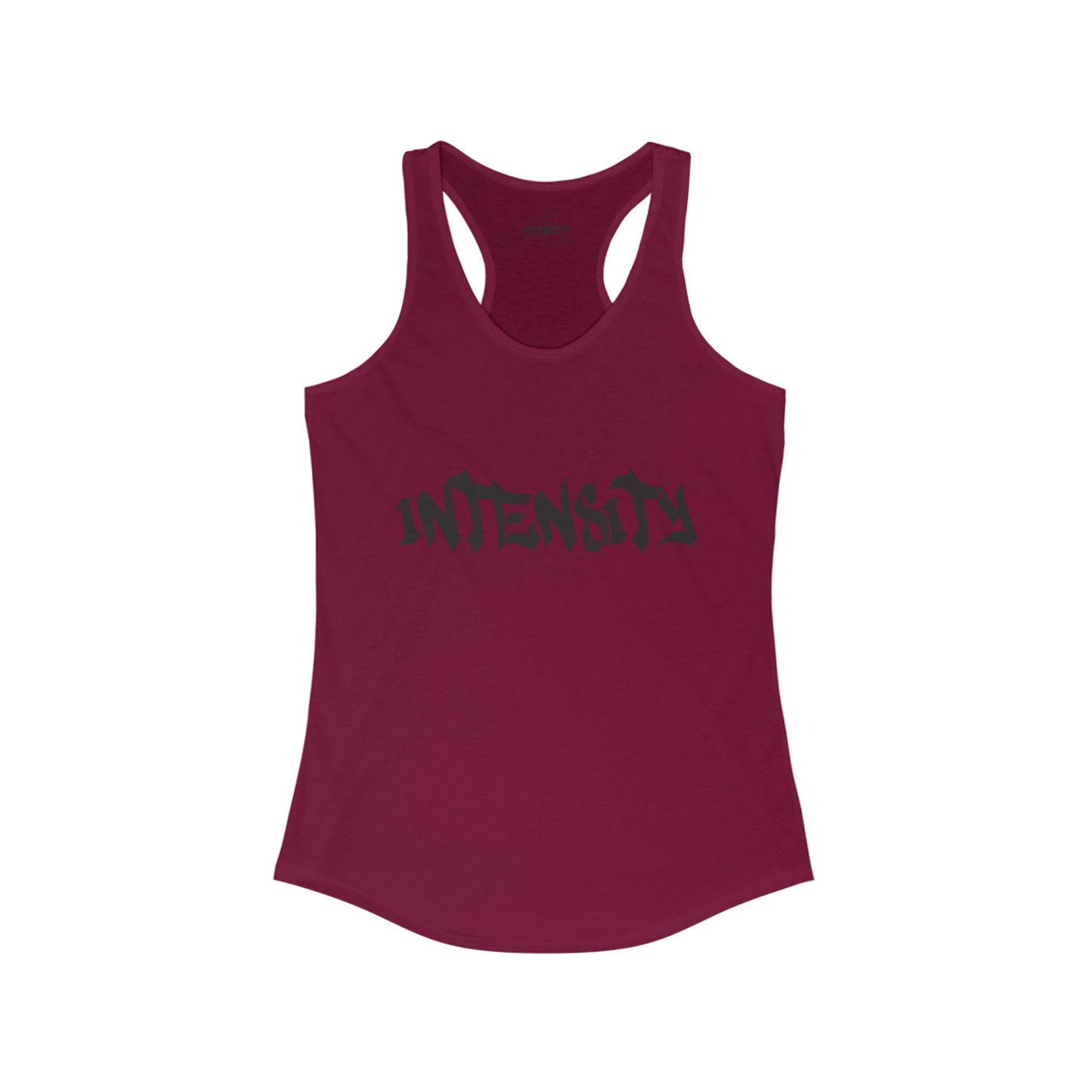 Women's "INTENSITY" Women's Tank Top (Black)