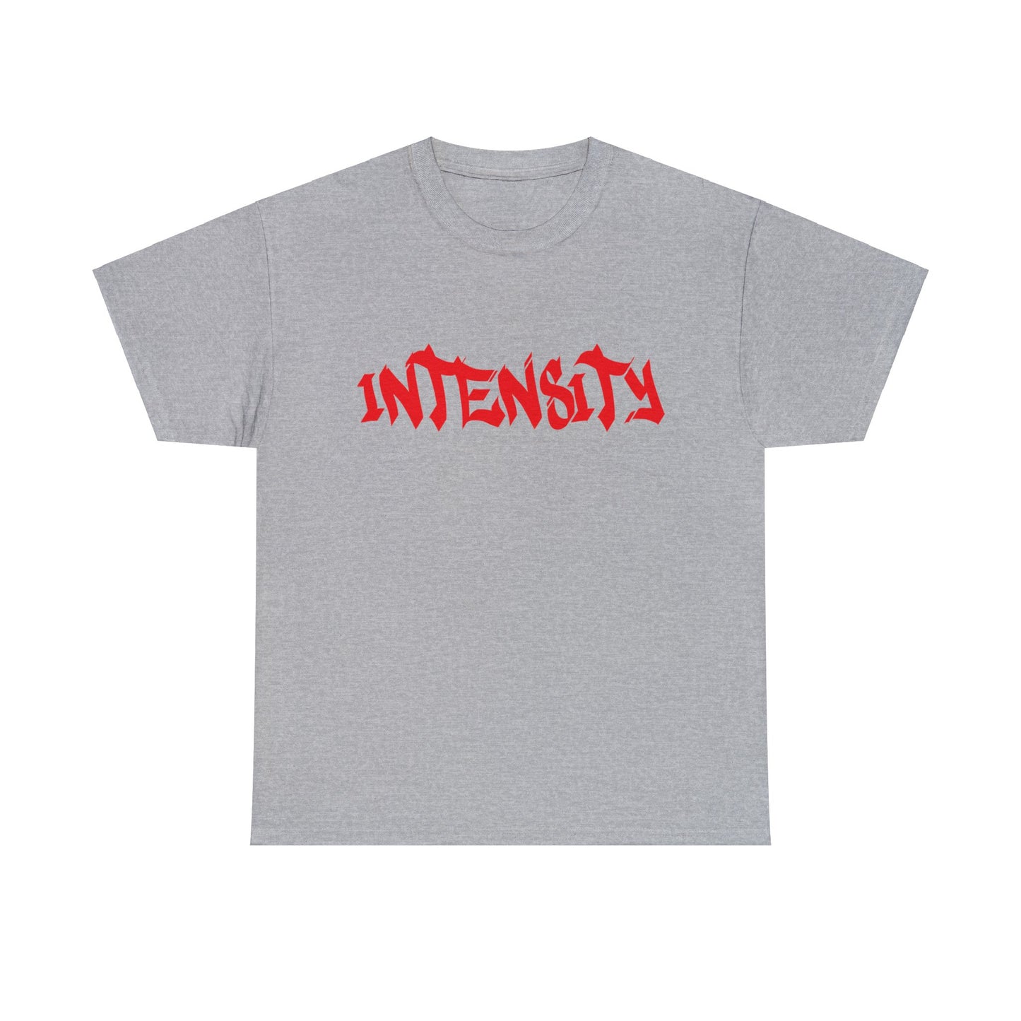 Men's "INTENSITY" T-Shirt Red Logo