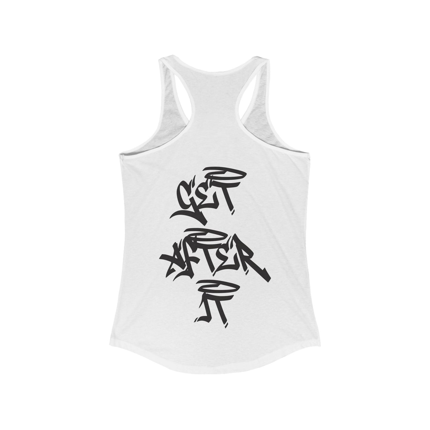 Women's "Get After It" - V2 Tank Top (Black)