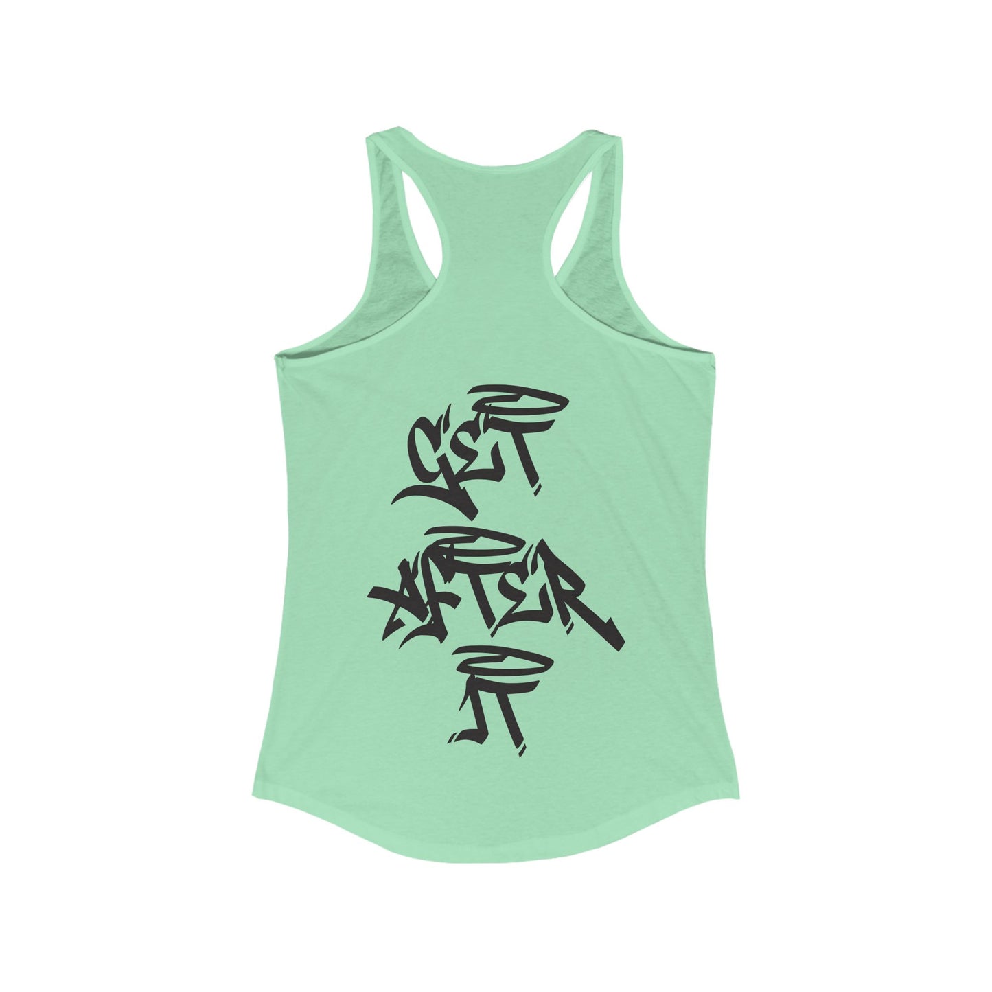 Women's "Get After It" - V2 Tank Top (Black)