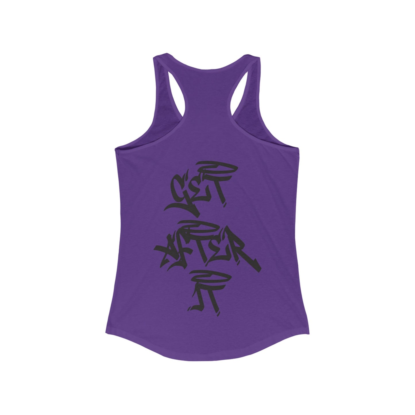 Women's "Get After It" - V2 Tank Top (Black)