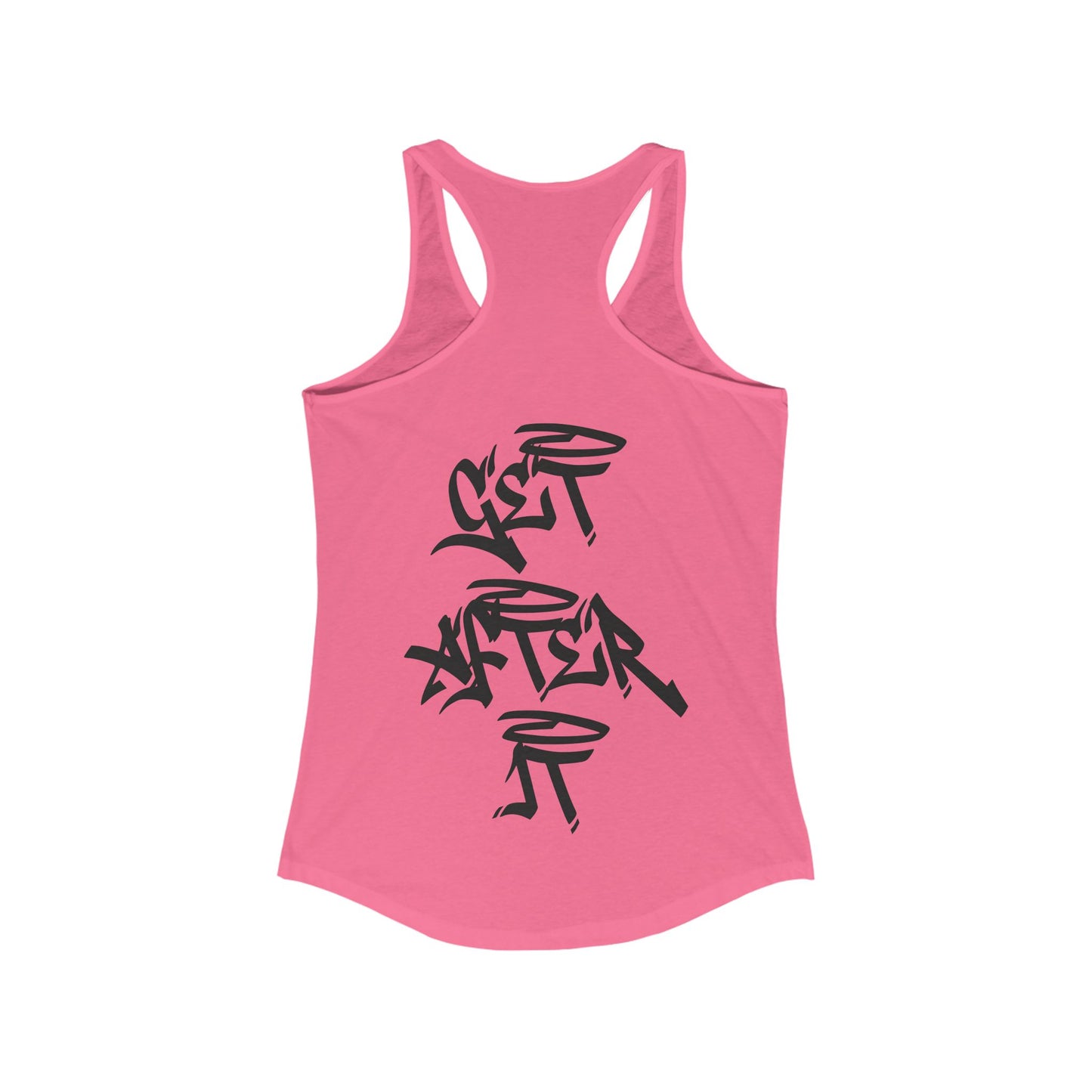 Women's "Get After It" - V2 Tank Top (Black)