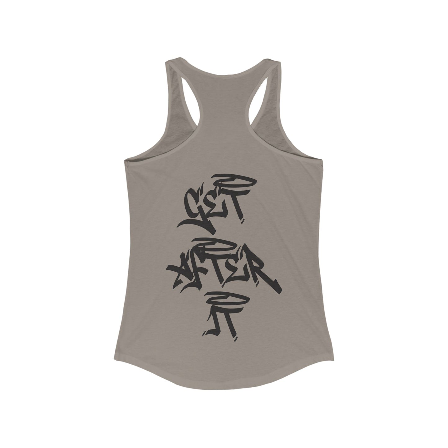 Women's "Get After It" - V2 Tank Top (Black)
