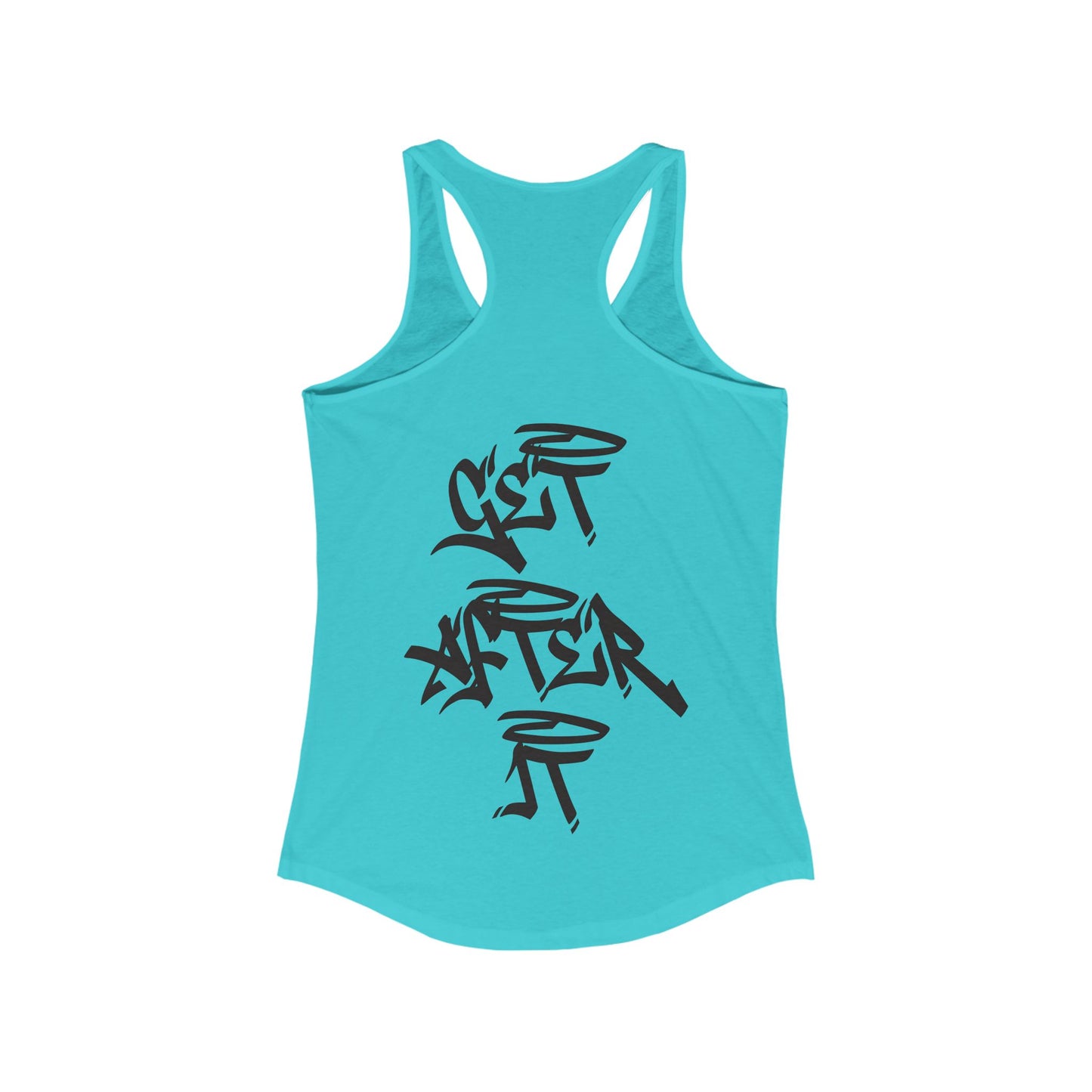 Women's "Get After It" - V2 Tank Top (Black)