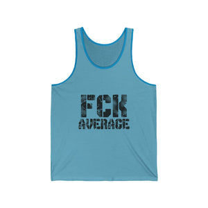Open image in slideshow, Men&#39;s &quot;FCK Average&quot; Tank (Black)
