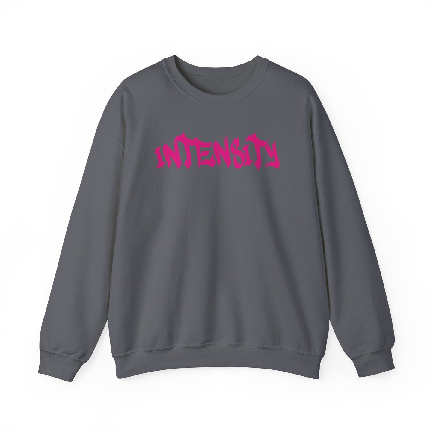 Men's "All Gas No Brakes" Crewneck Sweatshirt (Hot Pink)