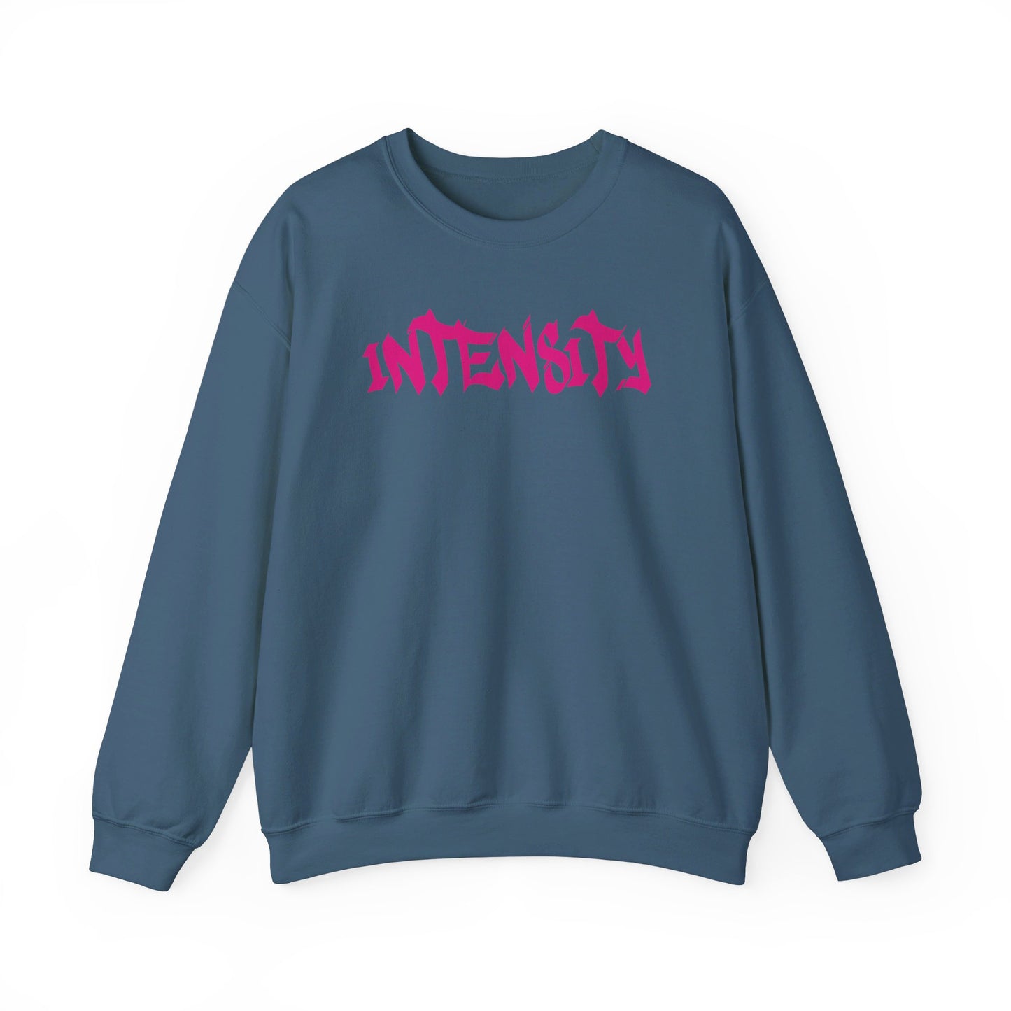 Men's "INTENSITY" Crewneck Sweatshirt (Hot Pink)