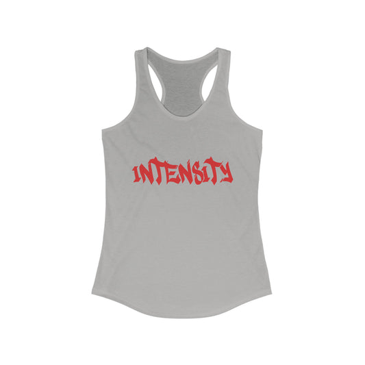 Women's "INTENSITY" Tank Top (Red)