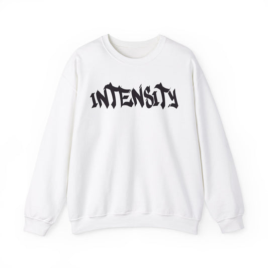 Men's "INTENSITY" Heavy Blend™ Crewneck Sweatshirt (Black)