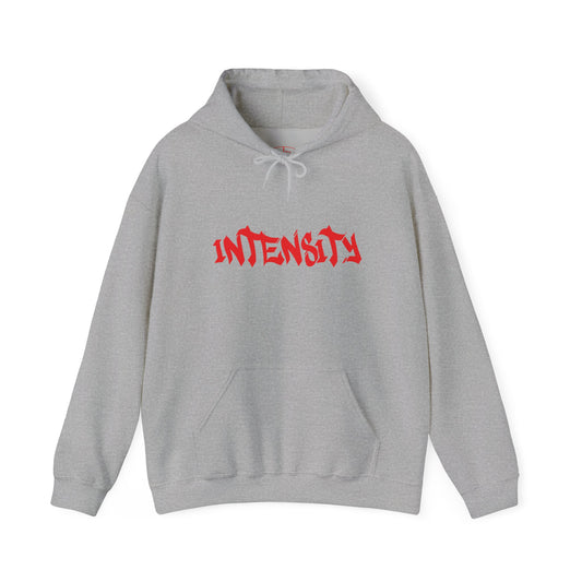 Women's "INTENSITY" Heavy Hoodie (Red)