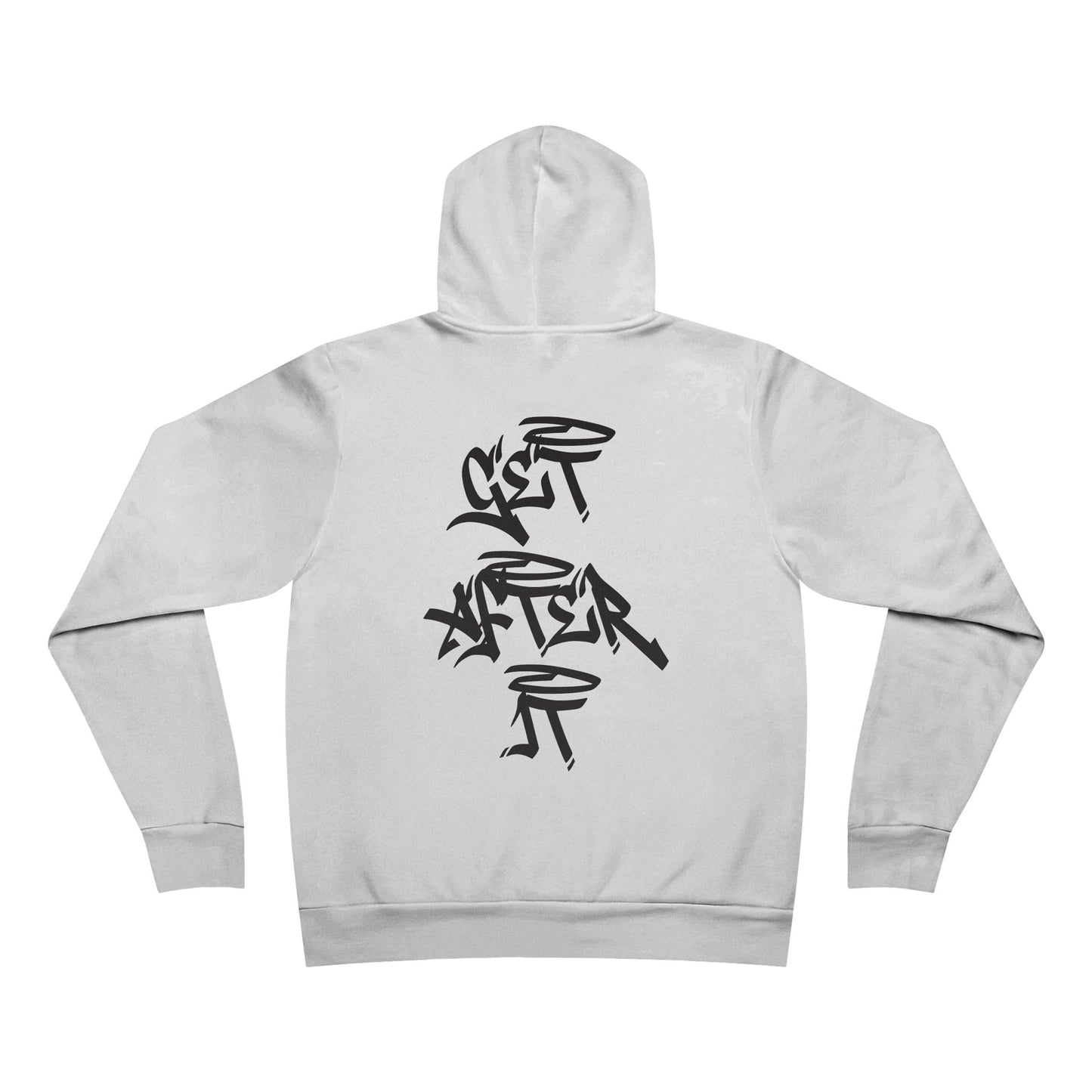 Men's "Get After It" - V2 Regular Hoodie (Black)