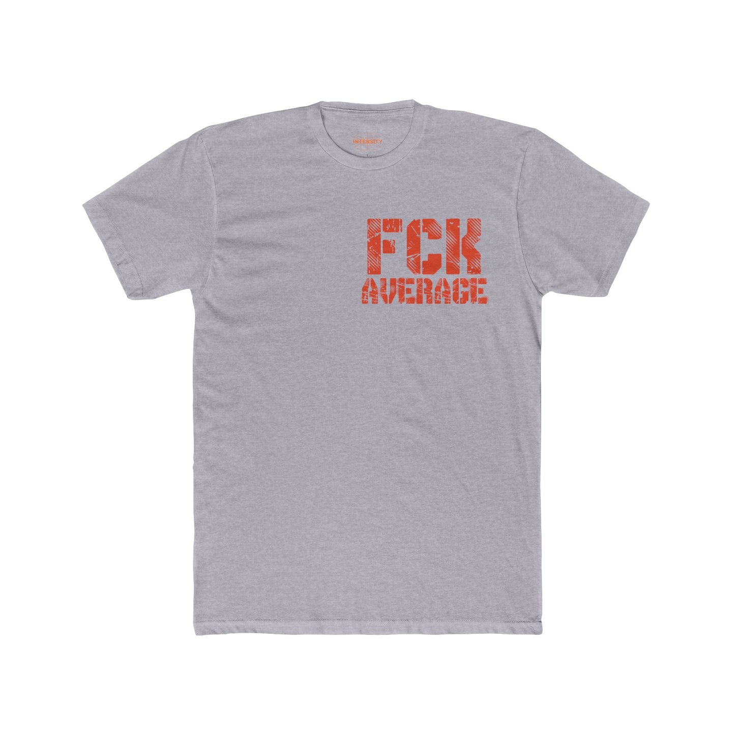 Men's "FCK Average" Shirt (Orange)