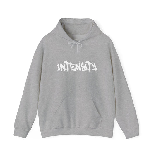 Men's "INTENSITY" Heavy Hoodie (White)