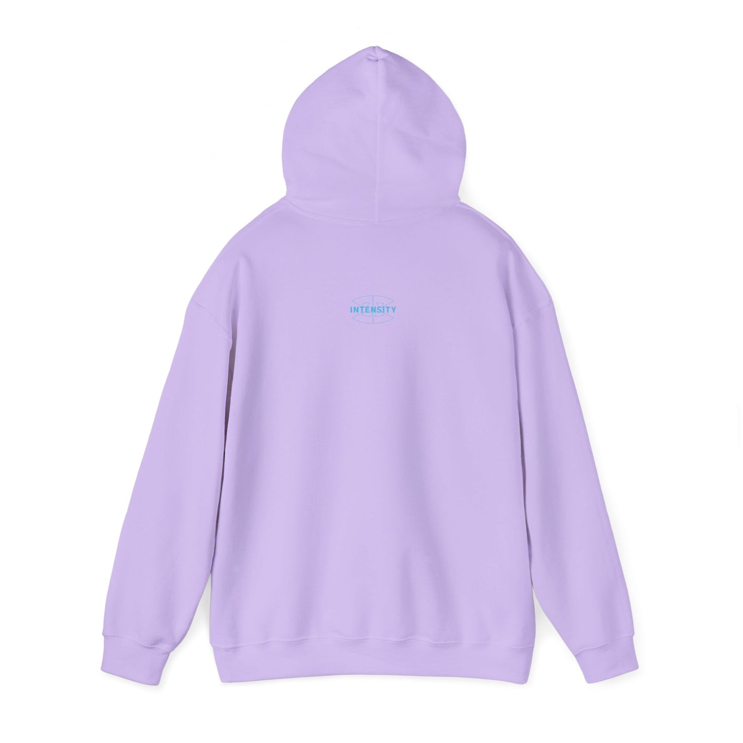Women's "INTENSITY" Heavy Hoodie (Baby Blue)