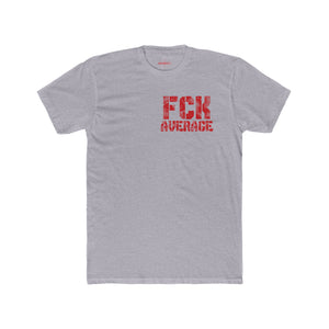 Open image in slideshow, Men&#39;s &quot;FCK Average&quot; Shirt (Red)

