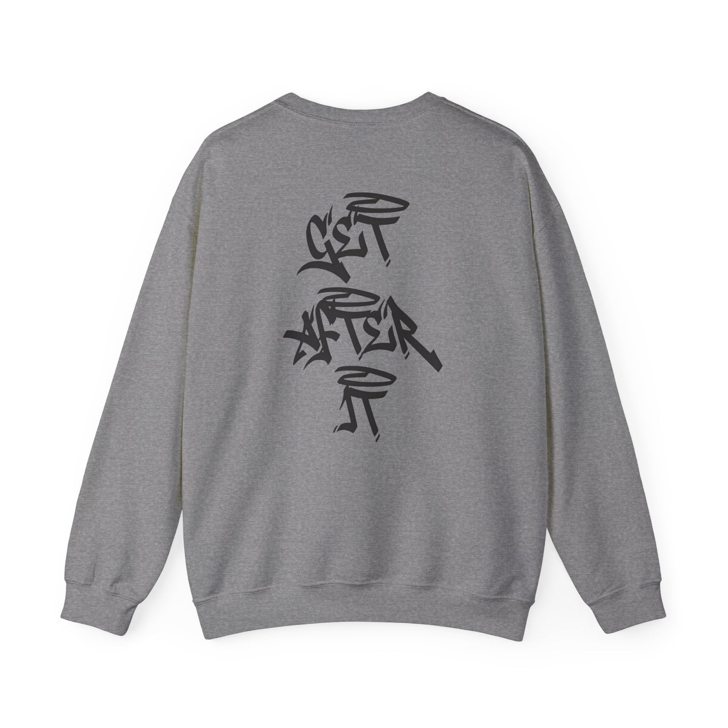 Men's "Get After It" - V2 Crewneck (Black)