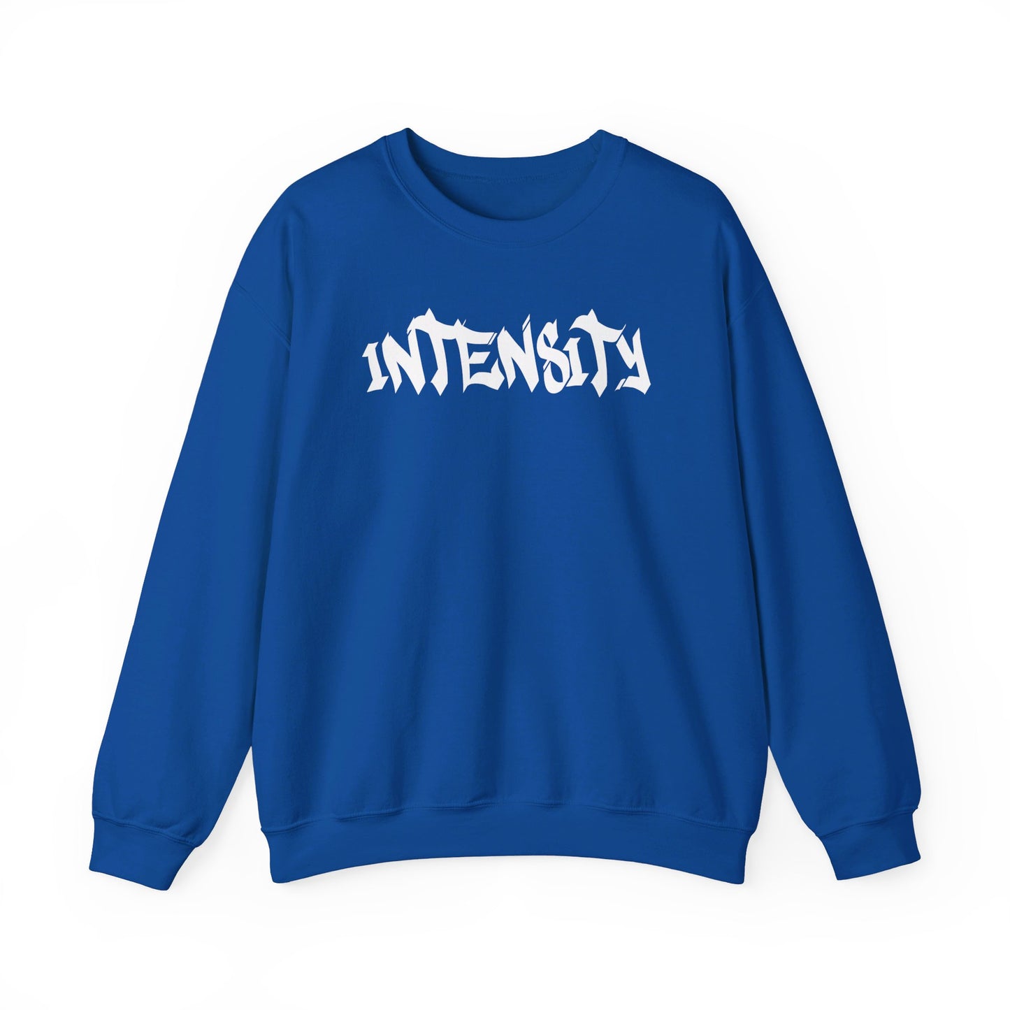 Women's "INTENSITY" Crewneck Sweatshirt (White)