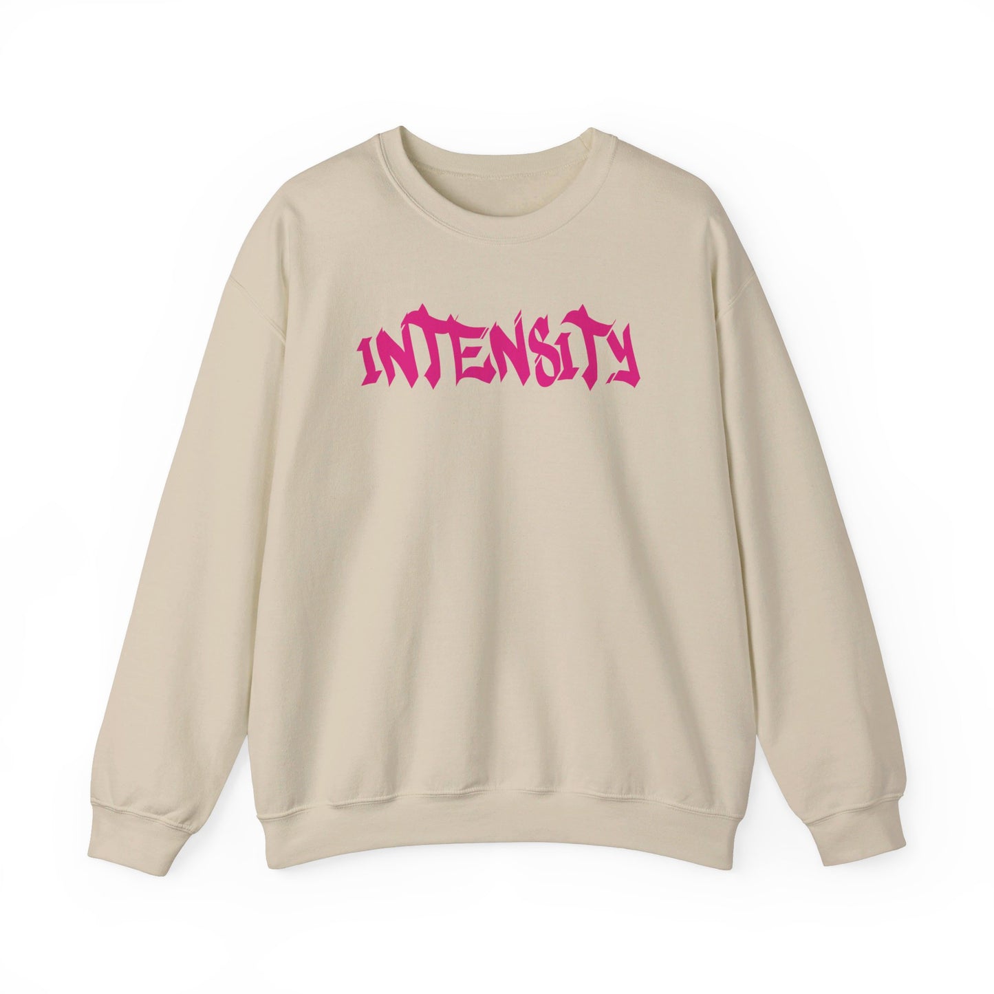 Men's "INTENSITY" Crewneck Sweatshirt (Hot Pink)