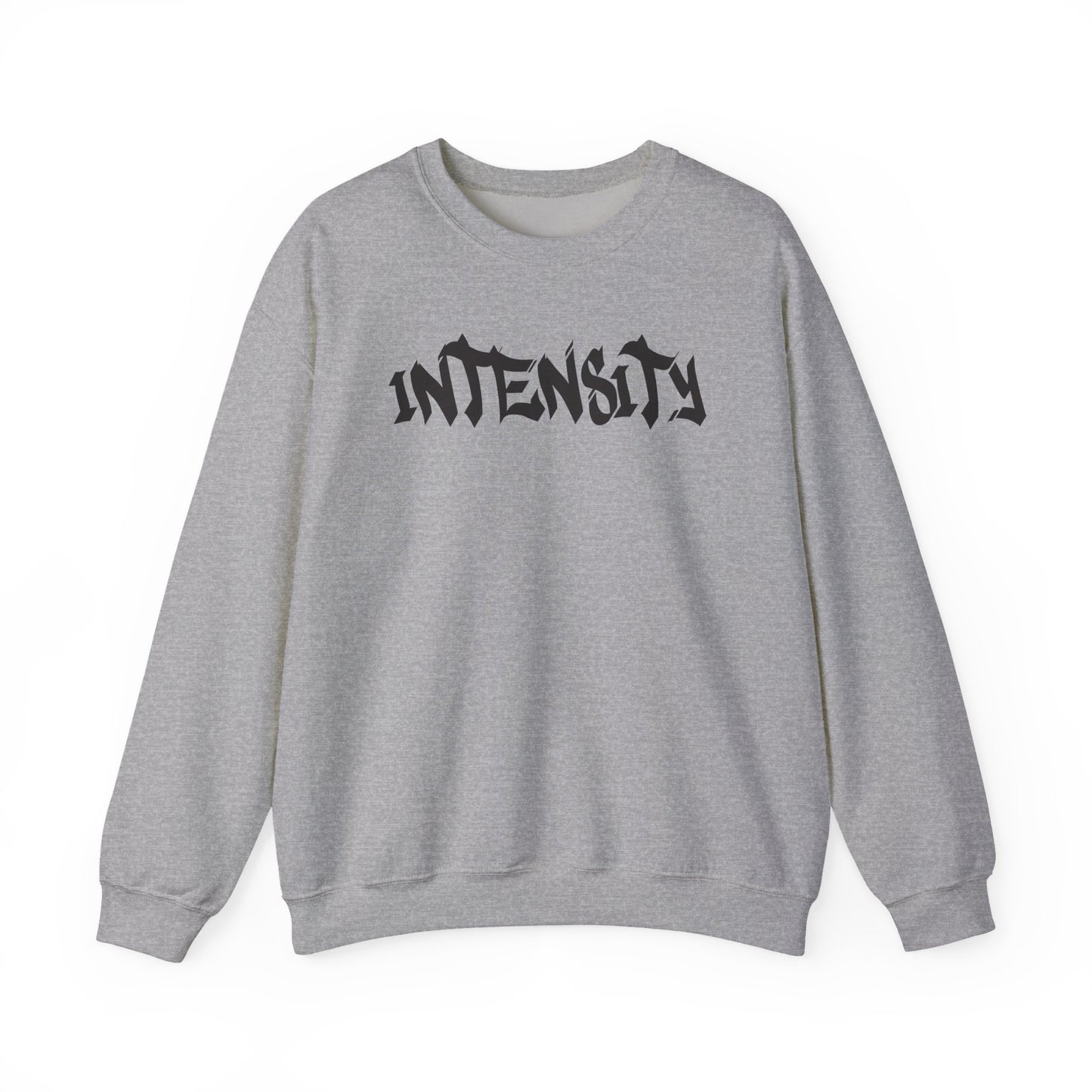 Men's "INTENSITY" Crewneck Sweatshirt (Black)
