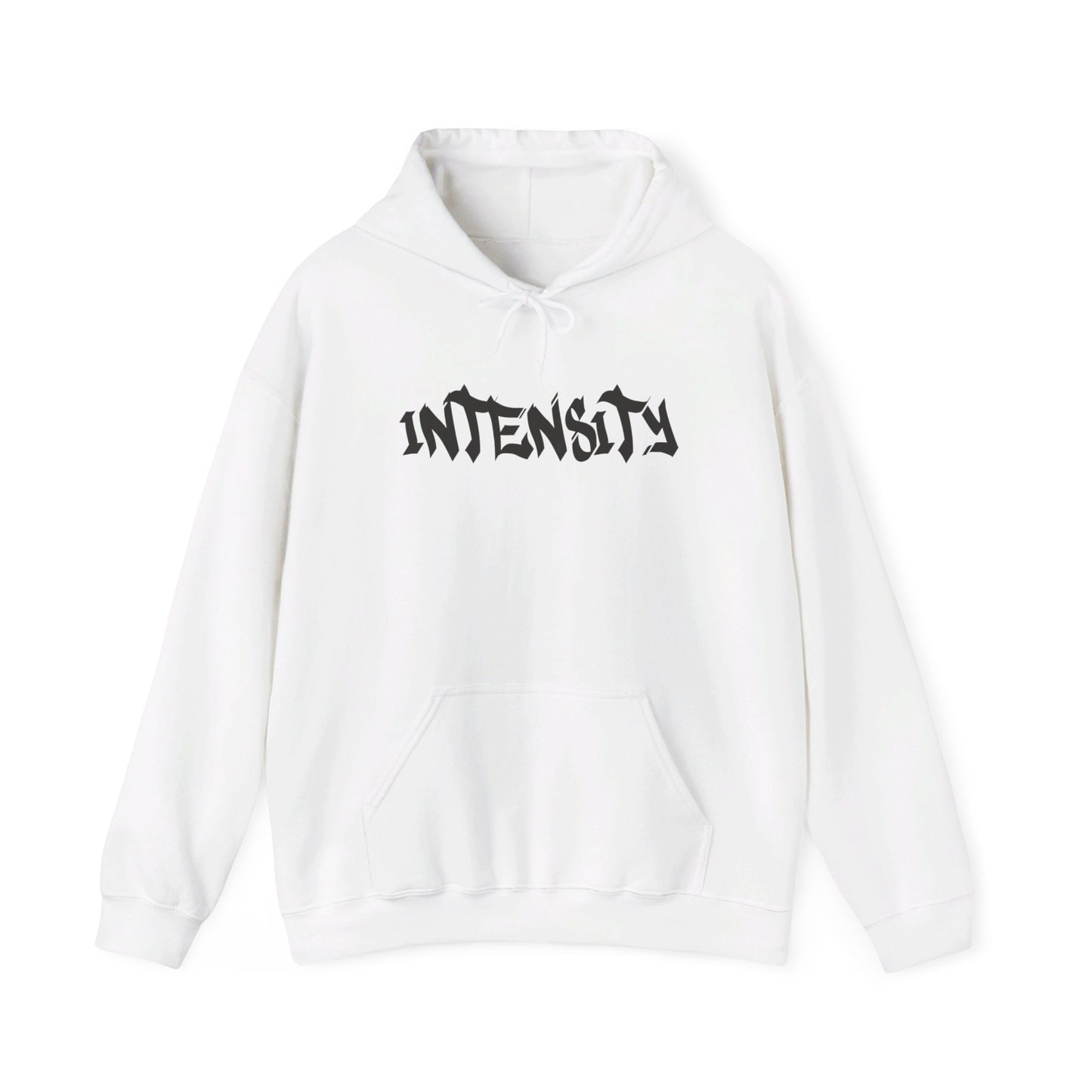 Women's "INTENSITY" Heavy Hoodie (Black)