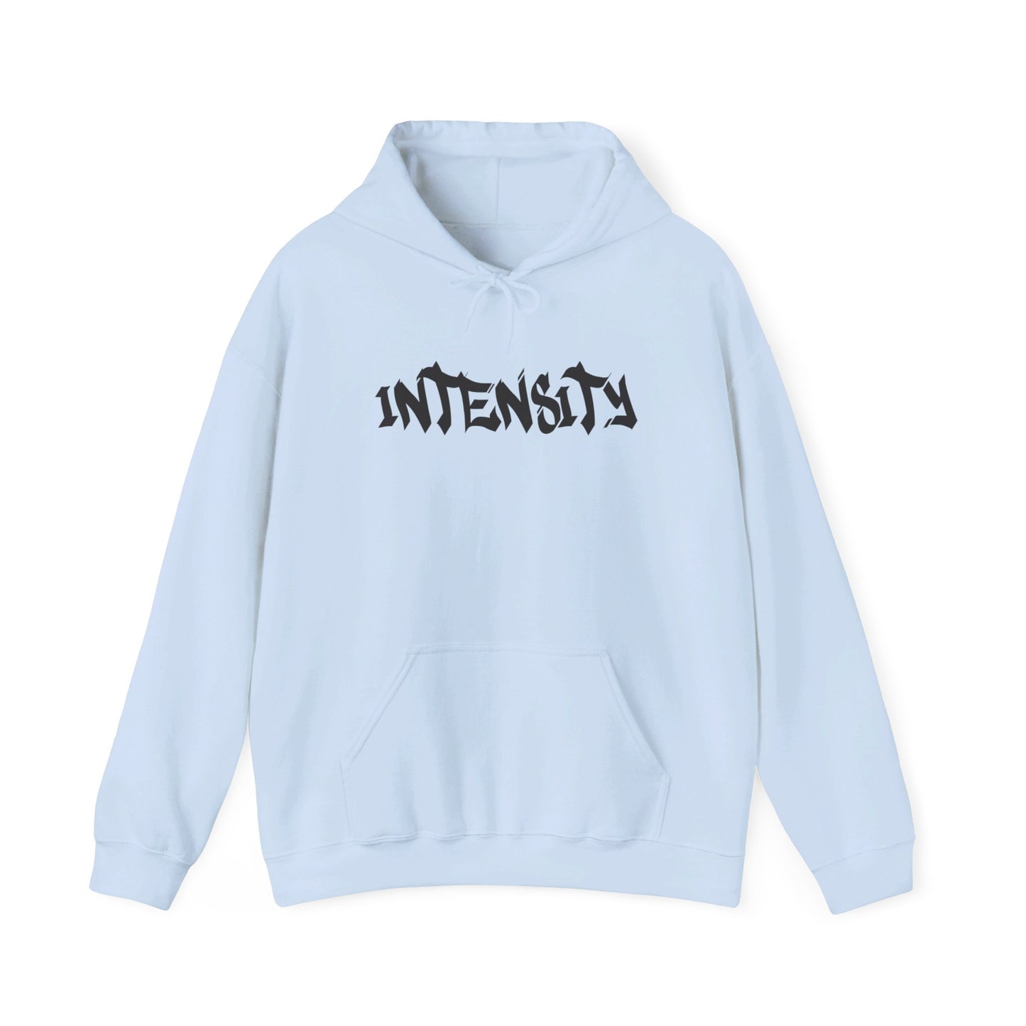 Women's "INTENSITY" Heavy Hoodie (Black)