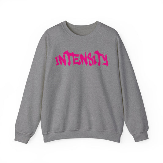 Men's "INTENSITY" Heavy Blend™ Crewneck Sweatshirt (Hot Pink)