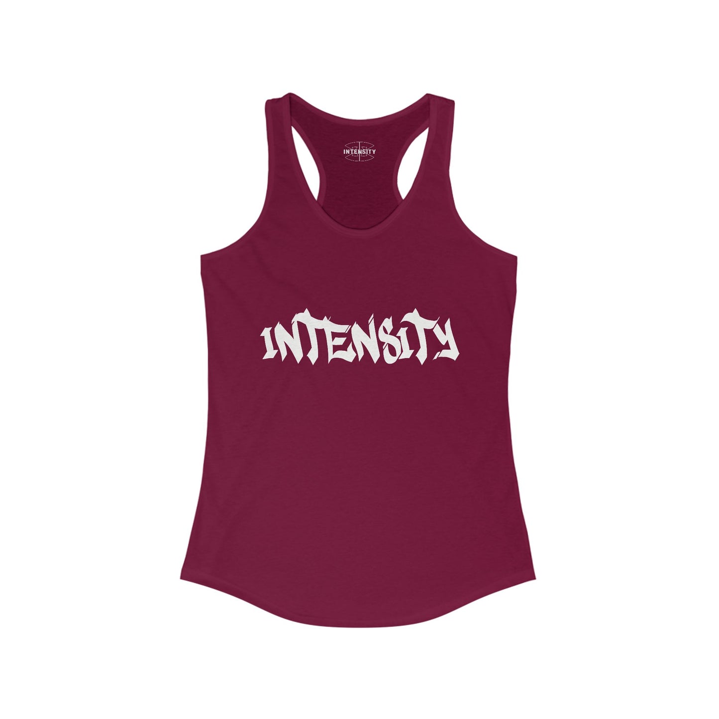 Women's "INTENSITY" Women's Tank Top (White)
