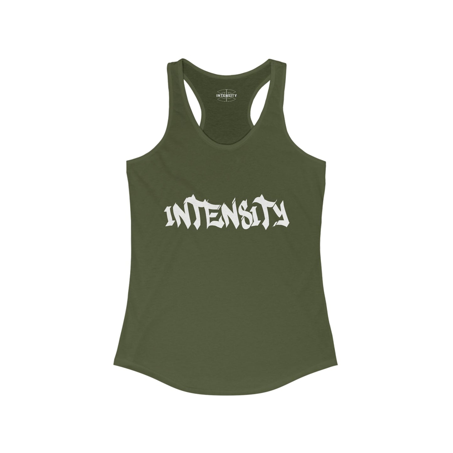 Women's "INTENSITY" Women's Tank Top (White)