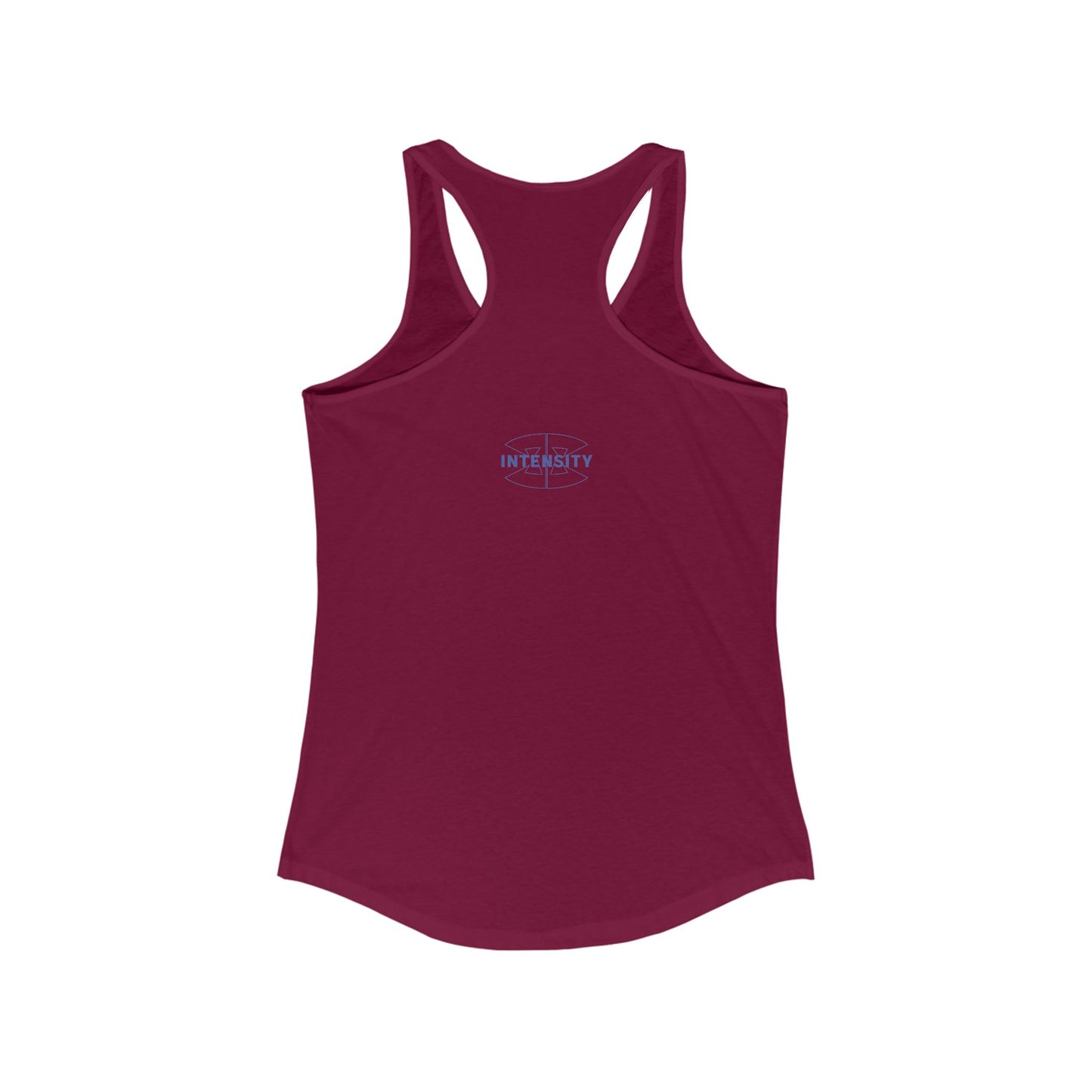 Women's "INTENSITY" Women's Tank Top (Blue)