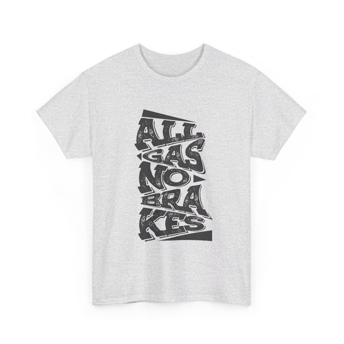 Men's "All Gas No Brakes" Shirt (Black)