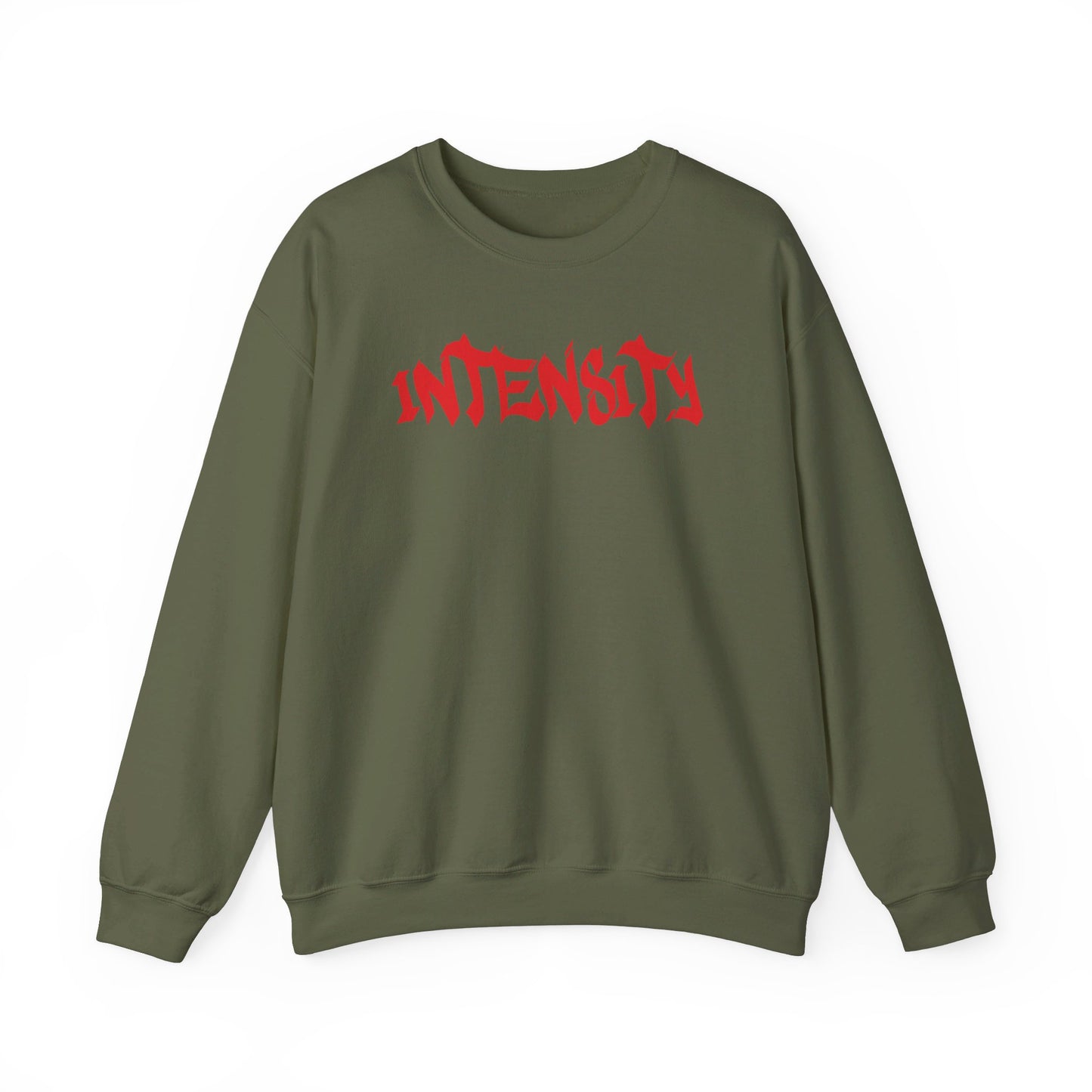 Men's "INTENSITY" Crewneck Sweatshirt (Red)