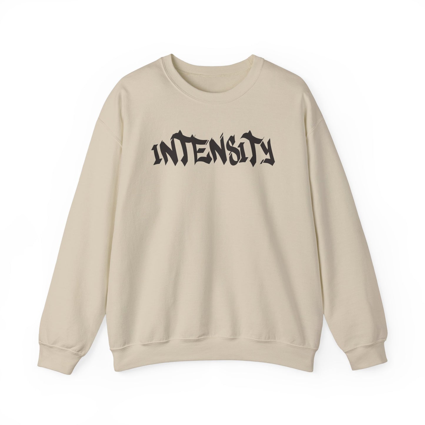 Men's "INTENSITY" Crewneck Sweatshirt (Black)
