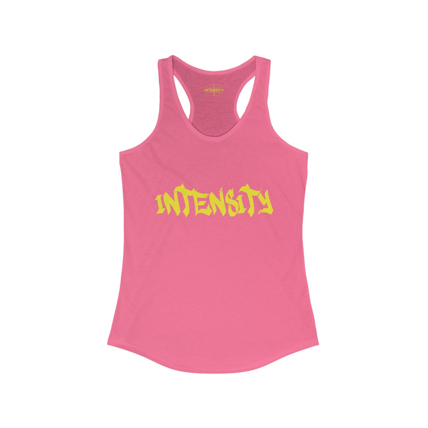 Women's "INTENSITY" Women's Tank Top (Yellow)