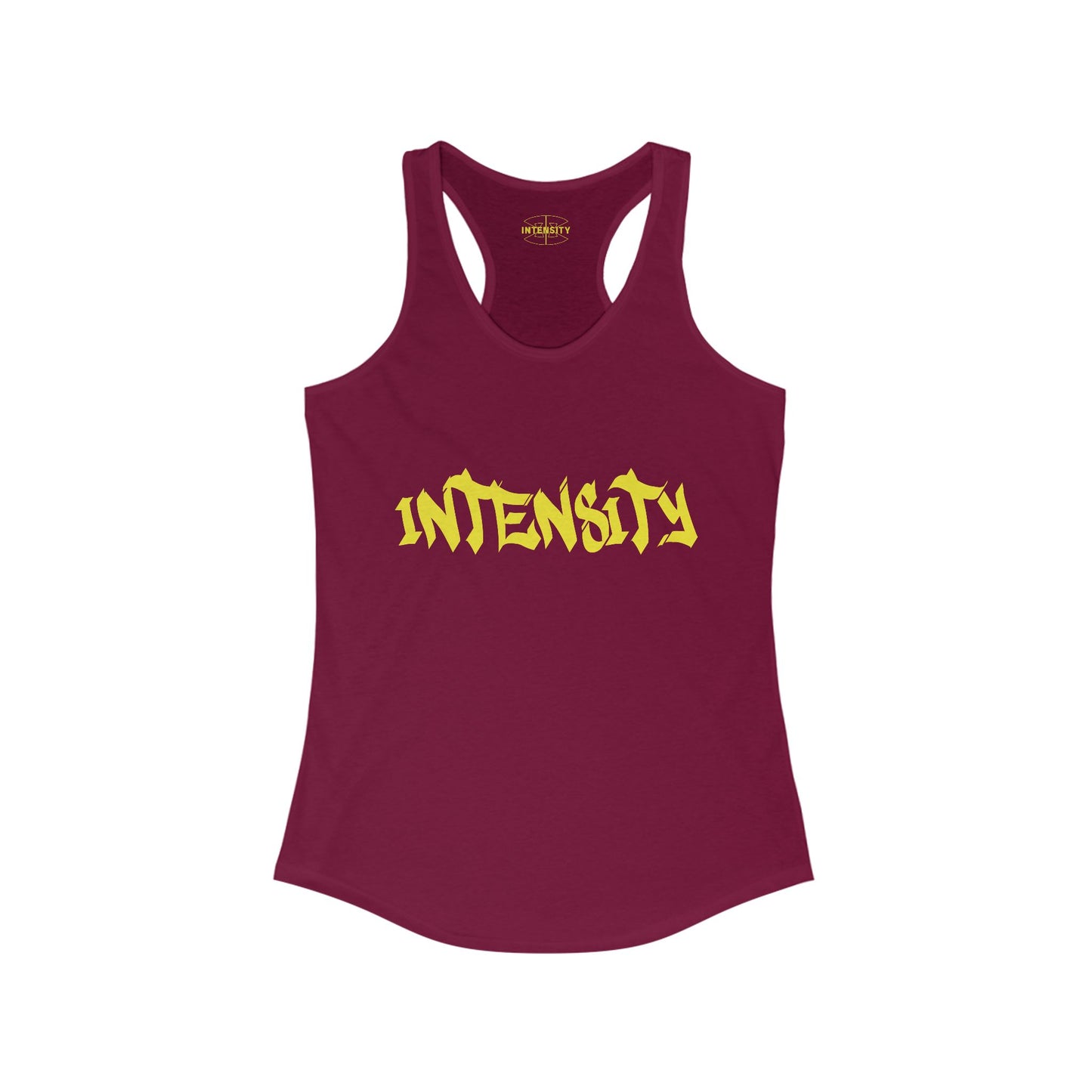 Women's "INTENSITY" Women's Tank Top (Yellow)