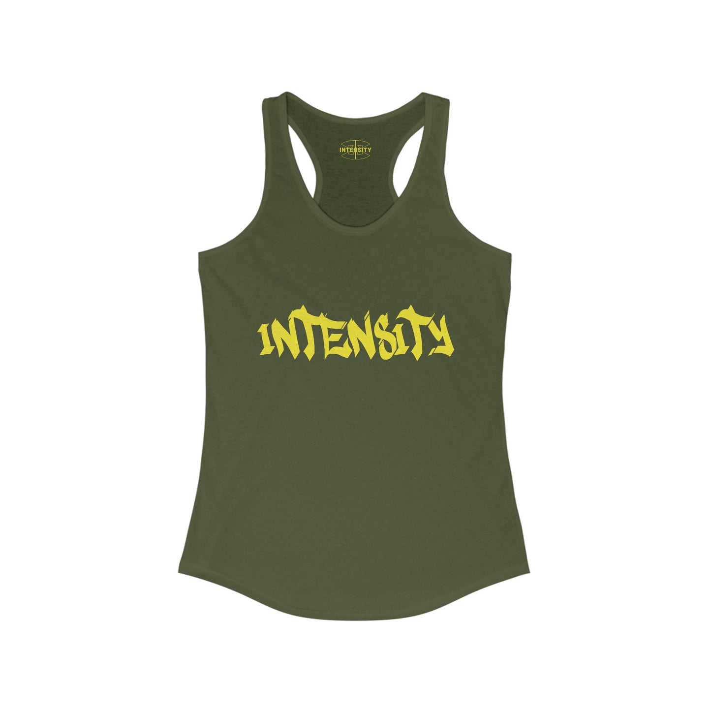 Women's "INTENSITY" Women's Tank Top (Yellow)