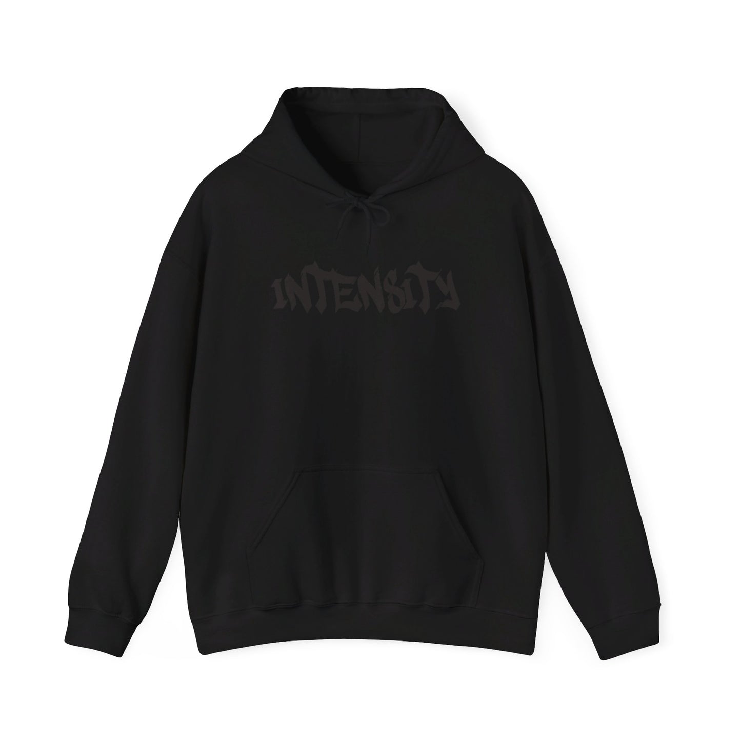 Women's "INTENSITY" Heavy Hoodie (Black)